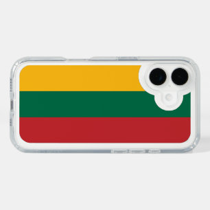 Lithuania Flag iPhone 16 Case