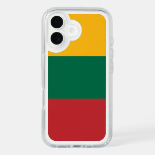 Lithuania Flag iPhone 16 Case