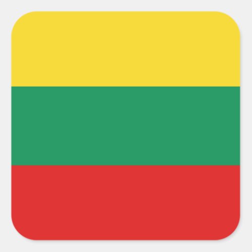 Lithuania Flag Sticker