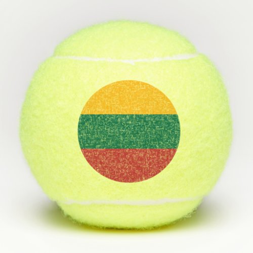 Lithuania Flag Tennis Balls