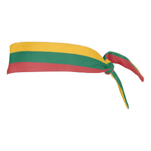Lithuania Flag Tie Headband