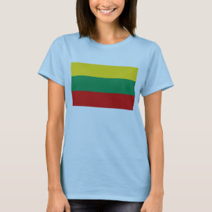 Lithuania Flag x Map T-Shirt
