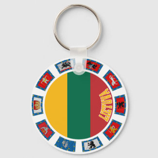 Lithuania Flags Keychain