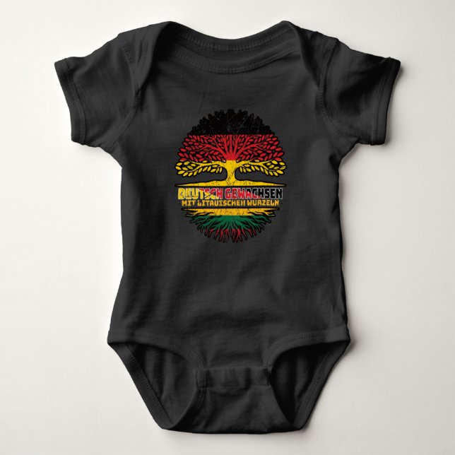 Lithuania - German Germany Baum Baby Bodysuit (Front)