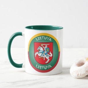 Lithuania Heritage Emblem Mug