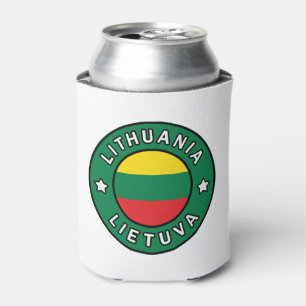 Lithuania Lietuva Can Cooler
