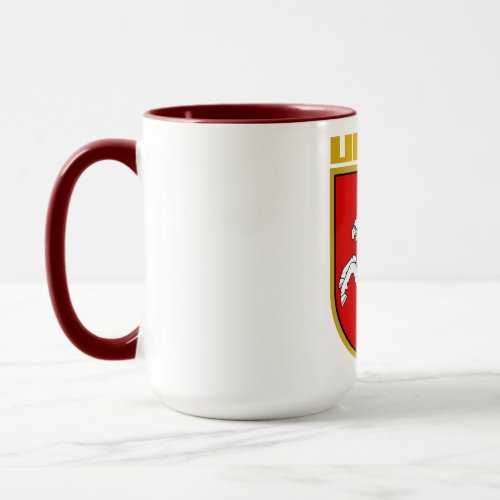 Lithuania Lietuva Coat of Arms Mug