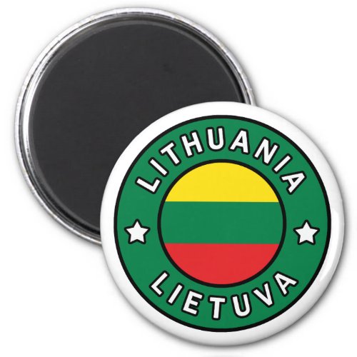 Lithuania Lietuva Magnet