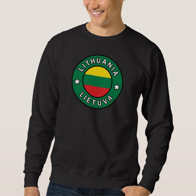 Lithuania Lietuva Sweatshirt (Front)