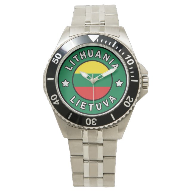 Lithuania Lietuva Watch (Front)