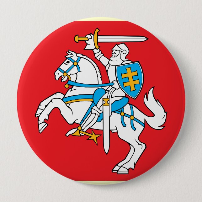 Lithuania , Lithuania Button (Front)