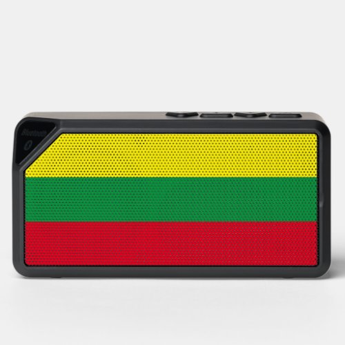 Lithuania Lithuanian Flag Bluetooth Speaker