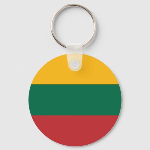 Lithuania Lithuanian Flag Keychain