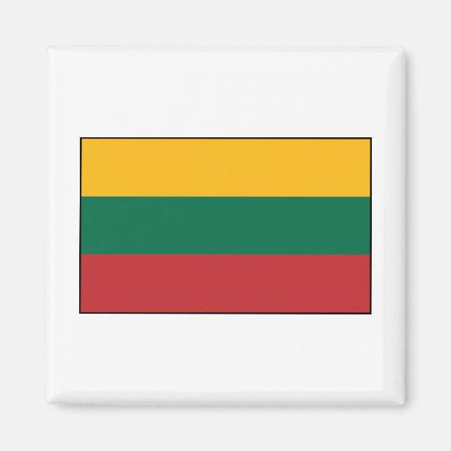 Lithuania  - Lithuanian Flag Magnet (Front)