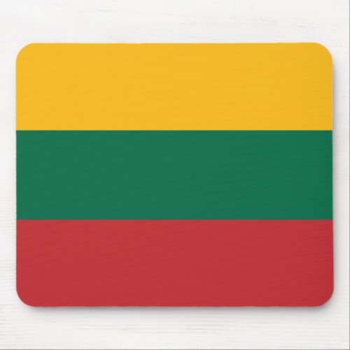 Lithuania Lithuanian Flag Mouse Pad