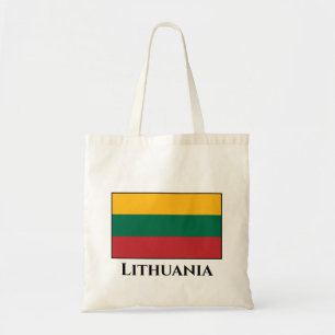Lithuania (Lithuanian) Flag Tote Bag