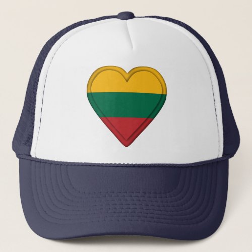 Lithuania Lithuanian  flag Trucker Hat