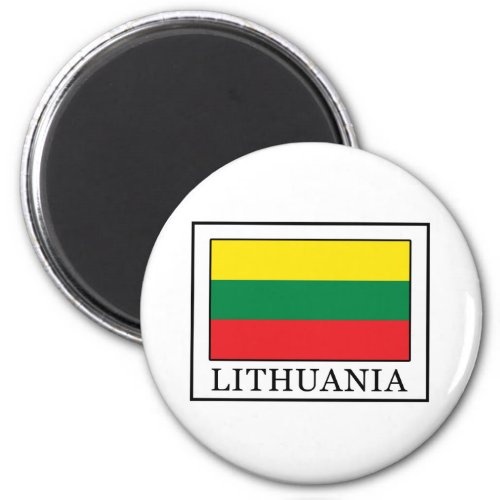 Lithuania Magnet