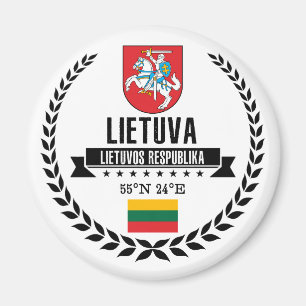 Lithuania Magnet