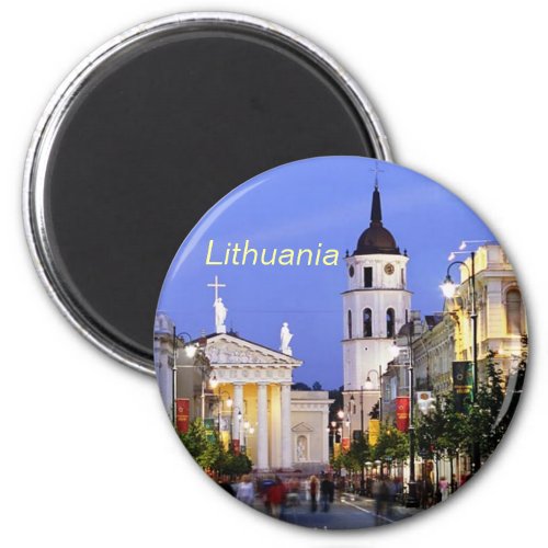 Lithuania magnet