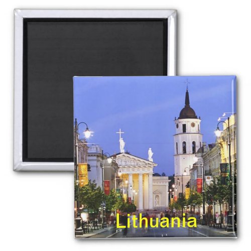 Lithuania magnet