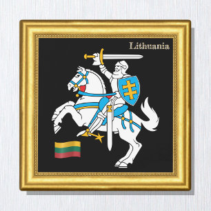 Lithuania magnet, holiday, Lithuanian Flag Magnet