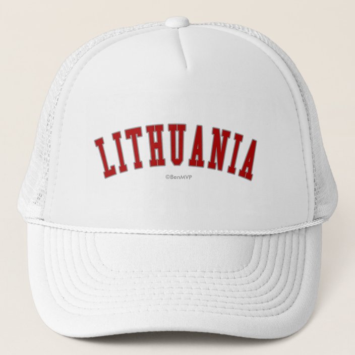 Lithuania Mesh Hat
