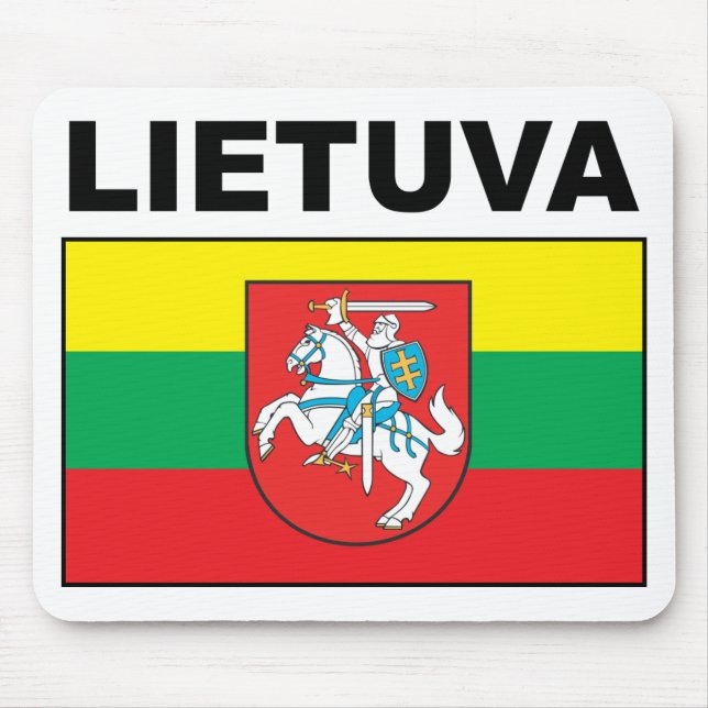 Lithuania Mouse Pad (Front)