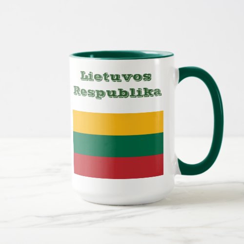 Lithuania Mug  Lietuva puodelis