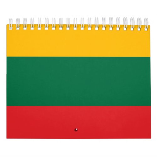 Lithuania National Flag Calendar