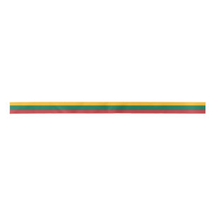 Lithuania National Flag Satin Ribbon