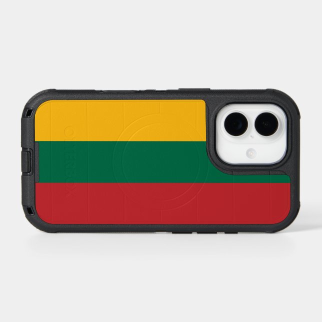 Lithuania Otterbox iPhone Case (Back Horizontal)