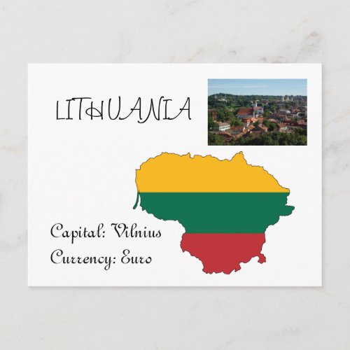 Lithuania Postcard