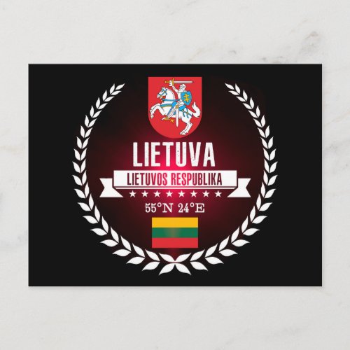Lithuania Postcard