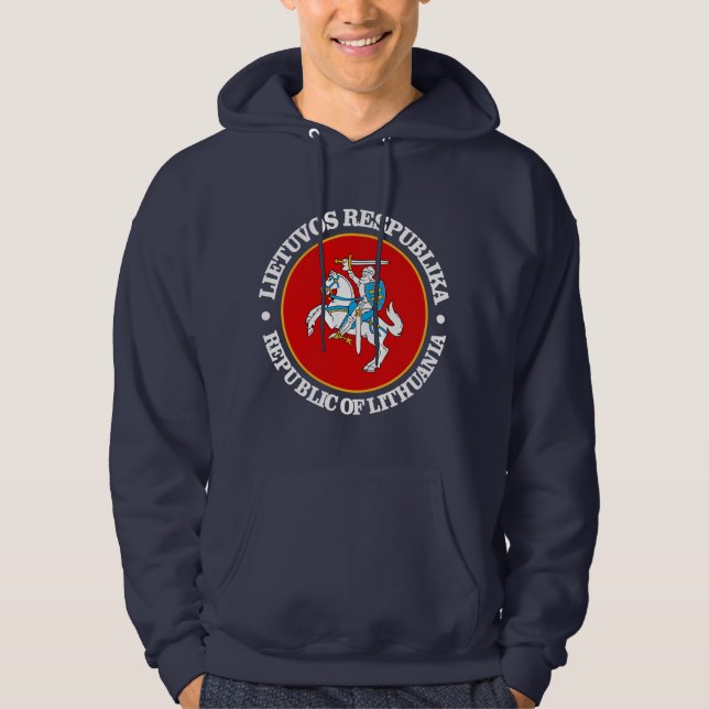 Lithuania (rd) hoodie (Front)