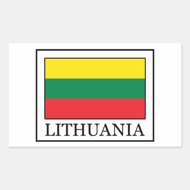 Lithuania Sticker (Front)