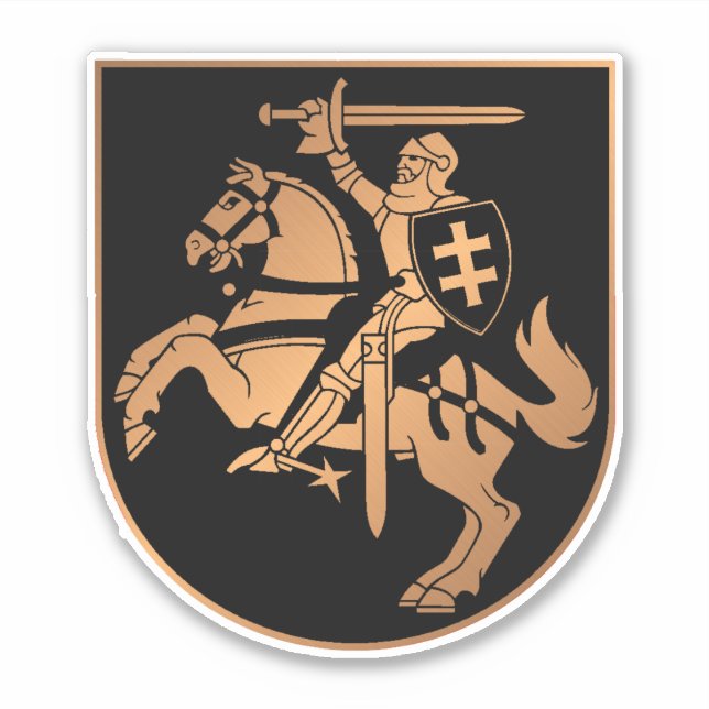 Lithuania Sticker (Front)