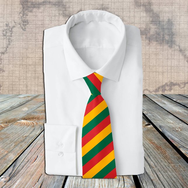 Lithuania Ties, fashion Lithuanian Flag business Neck Tie (Creator Uploaded)
