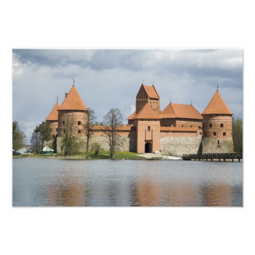 Lithuania Trakai Island Castle 2 Photo Print