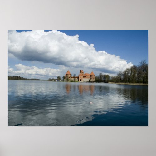 Lithuania Trakai Island Castle Poster