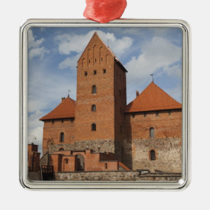 Lithuania, Trakai, Trakai Historical National 3 Metal Ornament