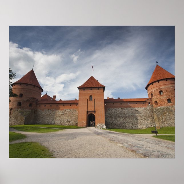 Lithuania, Trakai, Trakai Historical National 4 Poster (Front)