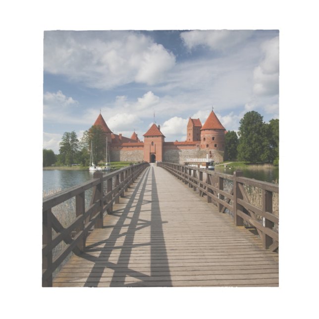 Lithuania, Trakai, Trakai Historical National Notepad (Front)