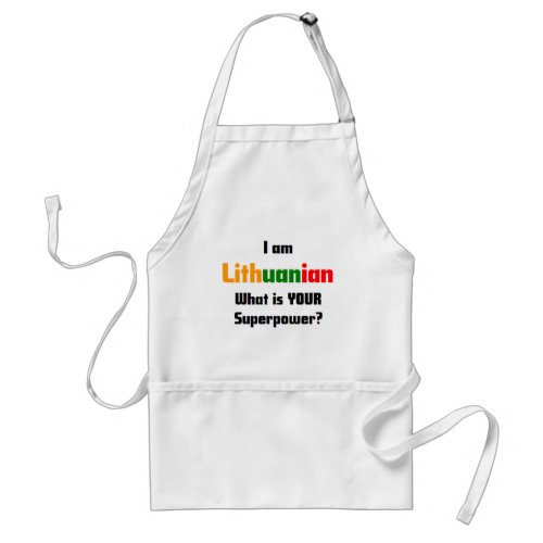 lithuanian adult apron