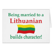 Lithuanian Builds Character (Front Horizontal)
