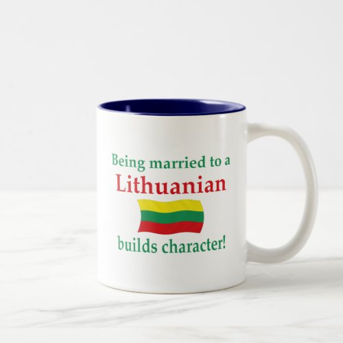 Lithuanian Builds Character Two_Tone Coffee Mug