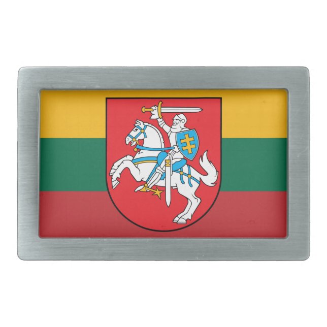 Lithuanian Coat of Arms, Vytis Belt Buckle (Front)