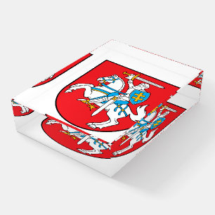 Lithuanian Coat of Arms, Vytis Paperweight