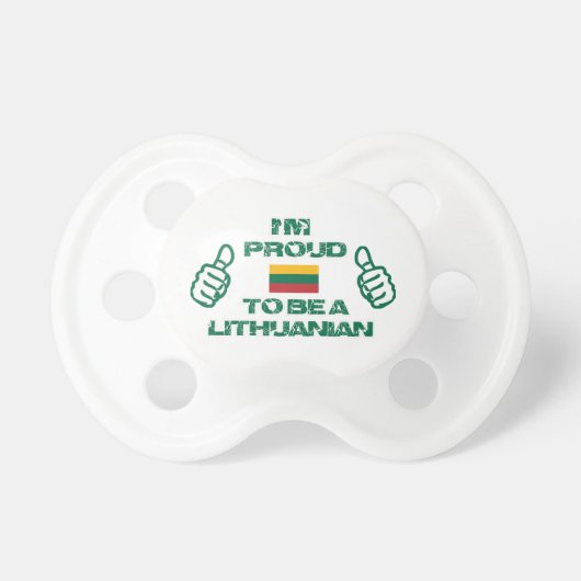LITHUANIAN Design Pacifier (Front)