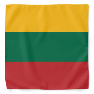 Lithuanian Flag Bandana